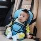 Автокресло детское бескаркасное портативное универсальное 9-18 кг SmartUs Multi Function Car Cushion NY-26 синее - изображение 8