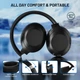Геймерська бездротова (Bluetooth + 3,5mm) гарнітура Attack Shark G300 (вага 210 гр) Black/ЧОРНІ (G300B) - зображення 3