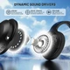 Геймерська бездротова (Bluetooth + 3,5mm) гарнітура Attack Shark G300 (вага 210 гр) Black/ЧОРНІ (G300B) - зображення 4