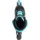 Ролики Rollerblade Microblade 36,5-40 Чорний-Бірюзовий - изображение 3