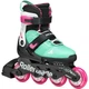 Ролики дитячі Rollerblade Microblade XT 36,5-40 Чорний-Блакитний - зображення 1