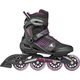 Ролики жіночі Rollerblade Zetrablade Women 240 Чорний-Рожевий - зображення 2