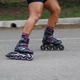 Ролики жіночі Rollerblade Zetrablade Women 240 Чорний-Рожевий - зображення 9