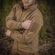 Тактична чоловіча куртка M-Tac куртка Soft Shell Tan, бежева L (TK-721447) - изображение 11