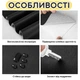Самоклеющаяся экокожа для мебели, одежды, авто LeatherPatch, черная, 100 х 137 см - изображение 3