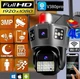 Вулична IP камера відеоспостереження SD39 - WIFI 4G 6MP V380 поворотная Чорна - зображення 3