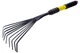 Граблі віяло Mastertool 510 x 160 мм гумова ручка (14-6168) - зображення 2