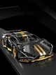 Конструктор Emissi Technic модель Lamborghini, 1280 деталей, масштаб 1:14 (36*16 см), від 5 років, Сірий з жовтим - зображення 5