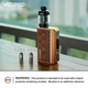 Електронна сигарета Voopoo Drag 5 with Uforse-X Tank 177W KIT (Бак+2випарника+стекло+ремкомплект) Black - зображення 5