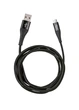 Кабель для зарядки та передавання даних USB 2,0 А для Micro USB Silver Crest Чорний - зображення 1