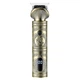 Профессиональный набор для стрижки волос и бороды 6 в 1 аккамуляторная машинка с LED дисплеем VGR V-106 Bronze - изображение 2