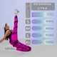 Лосины Мраморные с пуш ап push up высокая посадка Розовые S (L7004441) - изображение 2