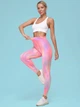 Лосины неоновые с пуш ап push up спортивные Розовый неон M (L7003241) - изображение 7