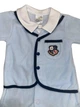 Дитячий велюровий комбінезон 56 розміру для новонароджених - изображение 3