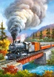 Пазли Castorland (53216). 500 елементів. Старовинний потяг - изображение 2