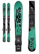 Лижі гірські комплект для підлітків K2 INDY+FDT 4.5 100см Turquoise/black (10C0806.109.1+10B1019.109.2) - изображение 2