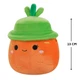 М'яка іграшка Squishmallows - Морквина Кароліна в капелюсі (13 cm) - зображення 2