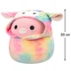 М'яка іграшка - Порося Пітер (30 cm, в одязі) Squishmallows 000307622 - зображення 2