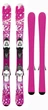 Лижі гірські комплект для підлітків K2 Luv Bug+MOD 7.0 Fastrak2 L245-330 136см Pink/purple/white (1020406.110.1+1021018.110) - зображення 1