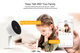 Tuya Smart 1080P Wi-Fi Умная домашняя камера умного дома 2 МП, HD, оповещение APP в режиме реального времени - изображение 4