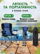 Складное кресло с подлокотниками, подстаканником и карманом стул кемпинговый для отдыха, дачи, пикника и туризма, синий - изображение 5