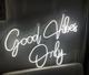 Неоновая вывеска «Good vibes» 60х42 cм - изображение 3