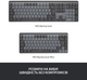 Клавіатура бездротова Logitech MX Mechanical Wireless Illuminated Performance Graphite (920-010757) - зображення 11