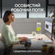Бездротова клавіатура Logitech Wave Keys Bluetooth/Wireless Black (920-012304) - зображення 7