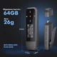 MP3 плеер Ruizu X80 Bluetooth 5.3 Hi-Fi 64Gb с клипсой Type C - изображение 3
