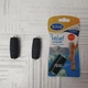 Насадки роликовые для электрической пилы Scholl Velvet Smooth, сменные экстра жесткие шлифовальные ролики для удаления огрубевшей кожи, педикюра пяток и стоп, ролики-пемза комплект 2 шт Черные SCH-2 - изображение 4