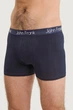 Трусы боксеры, 3 штуки John Frank 58(4XL) Чёрный-Синий (129341) - изображение 3