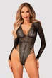 Боді Obsessive 44/46(M/L) Чорний (101562) - зображення 1