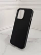 Чохол протиударний шкіряний OEM Leather Case with MagSafe для iPhone 13 Pro Midnight - зображення 2