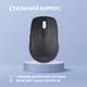 Мышка 2E MF225 Silent Wireless/Bluetooth Black (2E-MF225WBK) - изображение 3