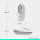 Мышка Logitech POP Mouse With Emoji Bluetooth Off-White (910-007411) - изображение 7