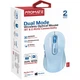 Мишка Promate Ken Wireless/Bluetooth Blue (ken.blue) - изображение 2