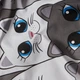 Набор Moon&Star Бязь Gold Люкс Furry Friends Простыня 220х240 см + 2 наволочки 40х60 см (MS-880000225) - изображение 5