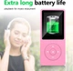 MP3 плеєр 01B 32Gb з РК-дисплеєм, вбудованим динаміком, FM радіо та диктофоном Rose - зображення 3