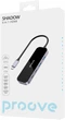 USB-хаб Proove Shadow 2xUSB-A 3.0 + 3xType-C PD3.0 100 Вт + HDMI Dark Grey (600790056) - зображення 5