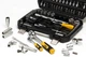 Набір інструментів MASTERTOOL ¼"&½" 94 шт 4-14 мм 10-32 мм CrV кейс з металевими замками 78-5094 - изображение 2