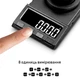 Карманные ювелирные весы с дисплеем Balance электронные мини - весы для ювелирных изделий + калибровочная гиря 50 г, 11х7х1.5 см, черный (100947245) - изображение 3