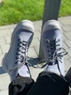 Высокие кеды женские хайтопы светло серого цвета DALAS GRAY 40 - изображение 7