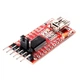 Адаптер FTDI USB-UART FT232RL конвертер Mini-USB в TTL (3.3V/5V) для Arduino, ESP, STM32 - изображение 1
