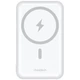 Powerbank павербанк УМБ підставка для телефону Choetech Magnetic Wireless 10000mAh 20W PD QC3.0 USB+Type-C White (B663-ACWH) - зображення 2