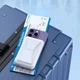 Powerbank павербанк УМБ підставка для телефону Choetech Magnetic Wireless 10000mAh 20W PD QC3.0 USB+Type-C White (B663-ACWH) - зображення 5