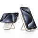 Powerbank павербанк УМБ подставка для телефона Choetech Magnetic Wireless 10000mAh 20W PD Type-C In/Out Qi-15W buid-in cabel White (B735-CCWH) - изображение 3