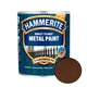 Емаль молоткова глянсова по металу Hammerite Metal Paint Hammered Коричневий 0,75 л - зображення 1