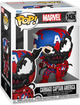 Фигурка Funko Pop Фанко Поп Марвел Карнаж Капитан Америка Marvel Carnage Captain America 10 см FP M CCA 1436 - изображение 2
