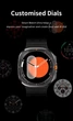 Смарт часы XO Watch Ultra AMOLED с поддержкой звонков Silver - изображение 8