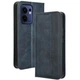 Чохол-книжка Deexe Retro Style для OPPO Reno 13 F/FS 5G - Blue - зображення 1
